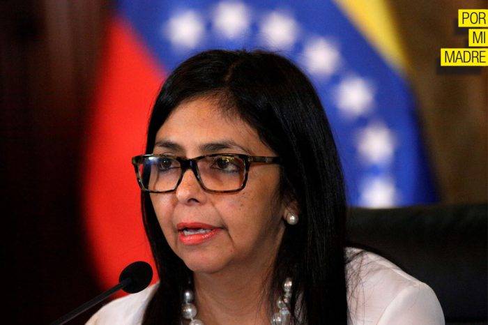 Delcy Rodríguez Por mi madre