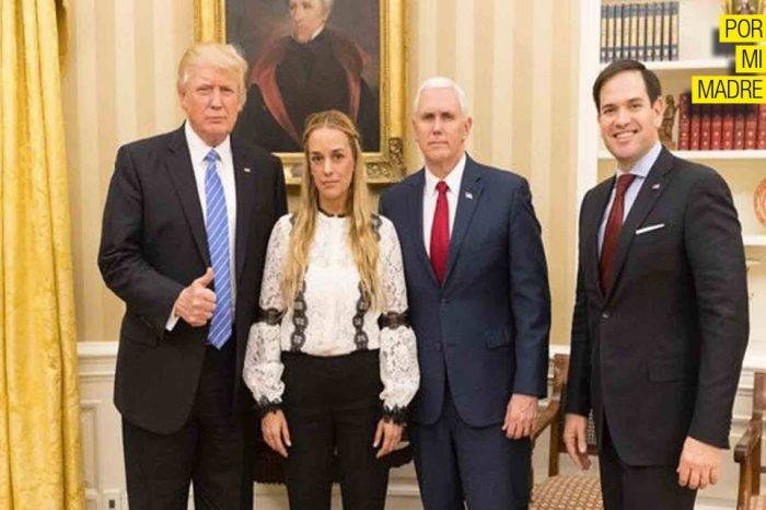 Lilian Tintori y Donald Trump