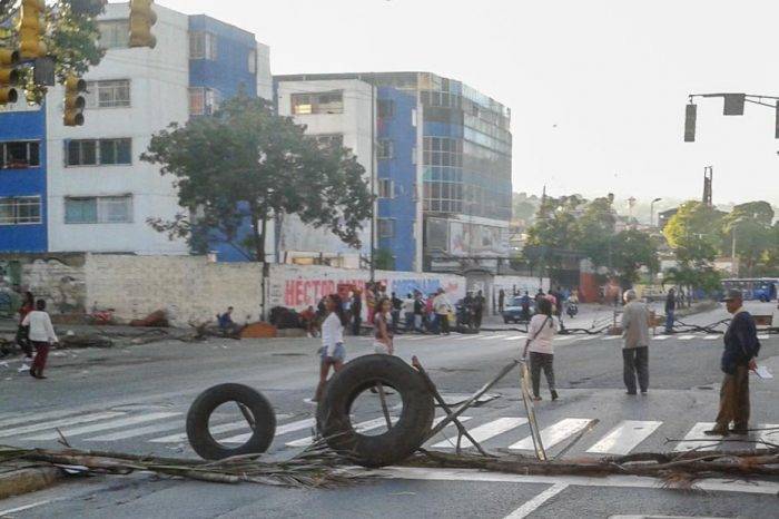 Protesta La Urbina CLAP Foto: El Estímulo