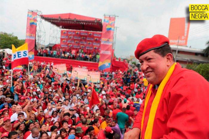 Chavéz en campaña