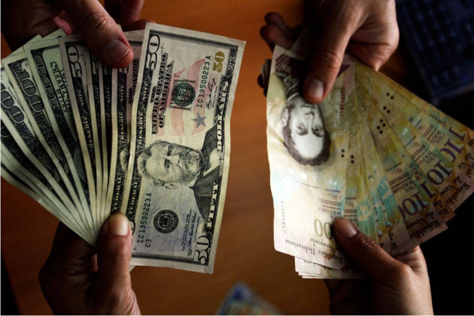 dolares y bolivares