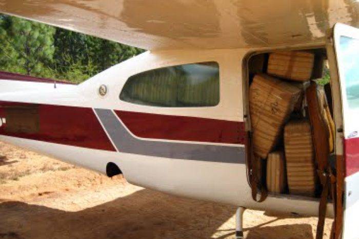 Avioneta con drogas