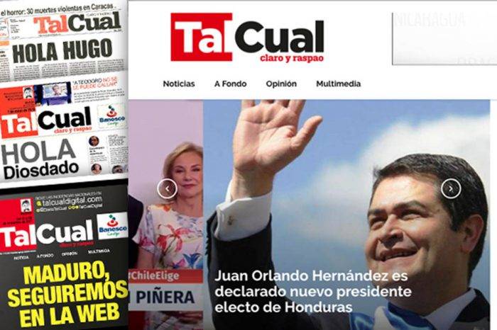 Portada nueva web TalCual