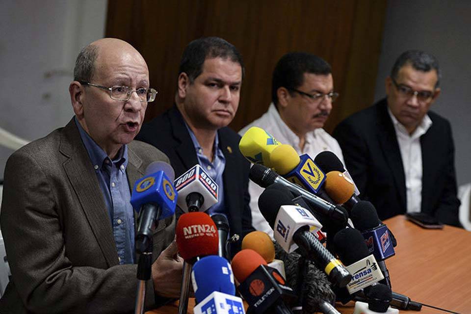 Equipo negociación MUD