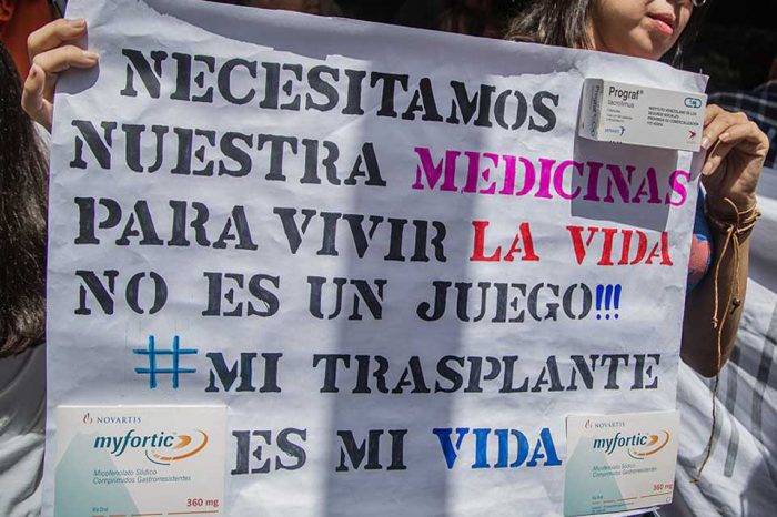 Trasplantados protesta Codevida inmunosupresores