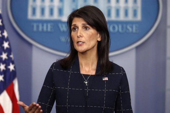 Nikky Halley Embajadora ONU EEUU