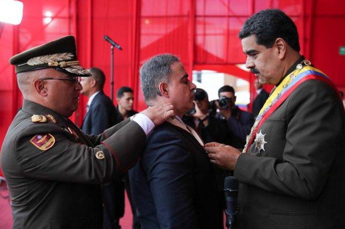 Tarek William Saab Néstor Reverol Nicolás Maduro