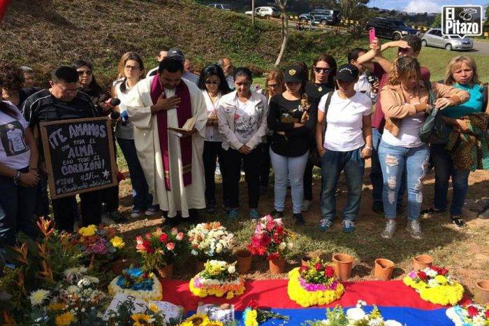 Misa Óscar Pérez Cementerio del Este 21 enero