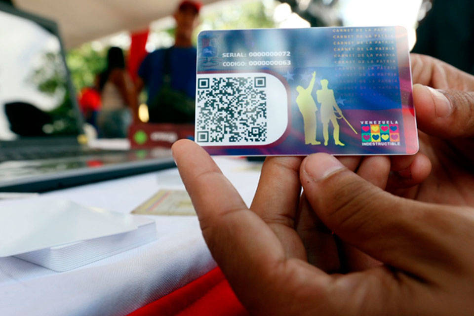 Carnet de la Patria sistema patria