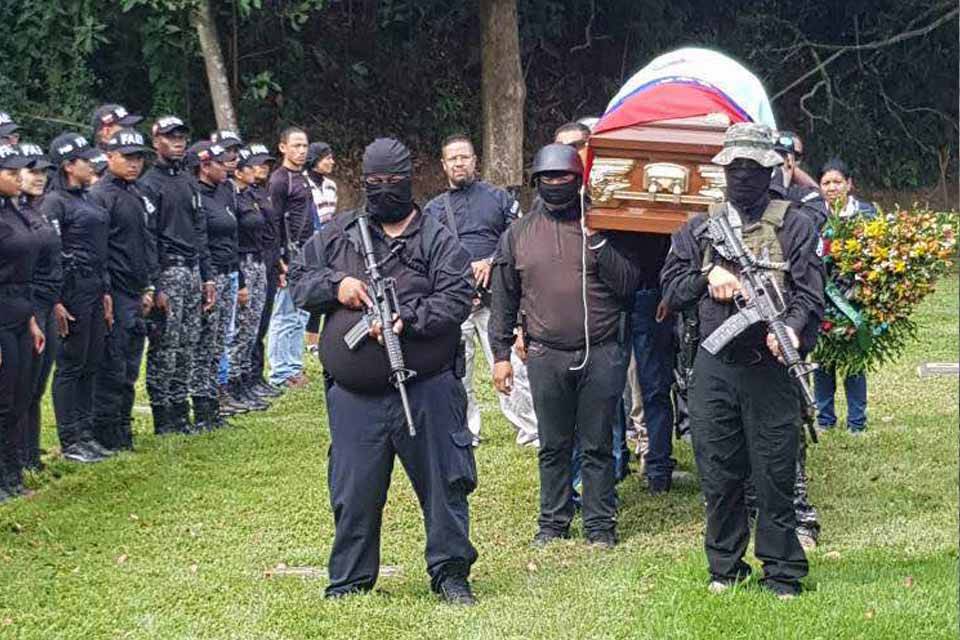 Heiker Vásquez entierro