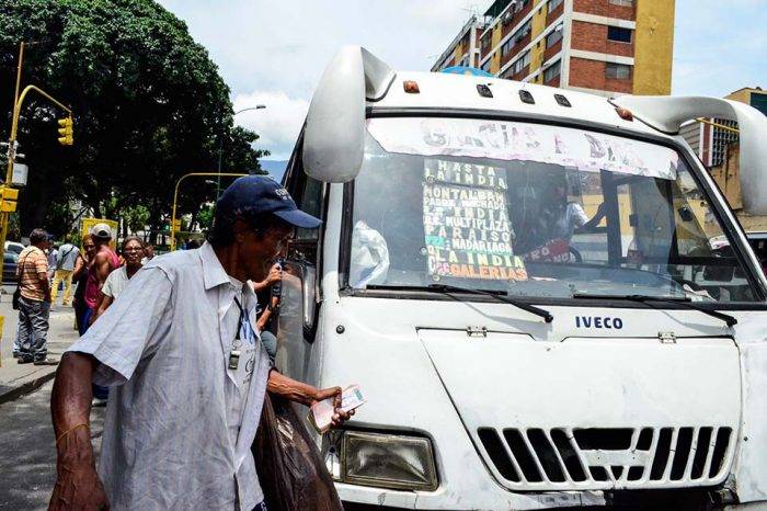 pasaje - transportistas
