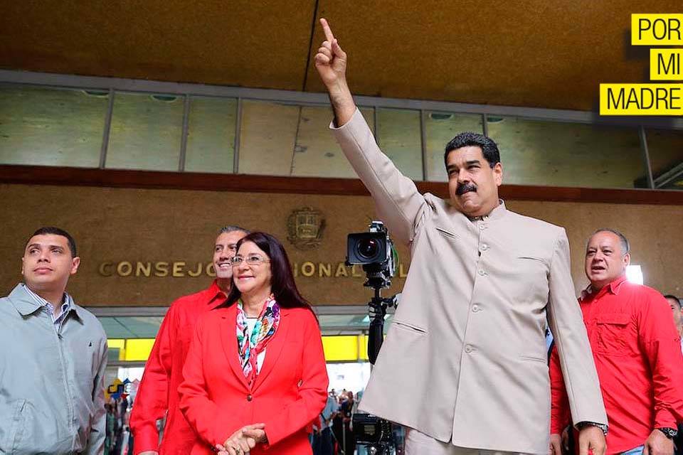 Nicolás Maduro CNE Por Mi Madre