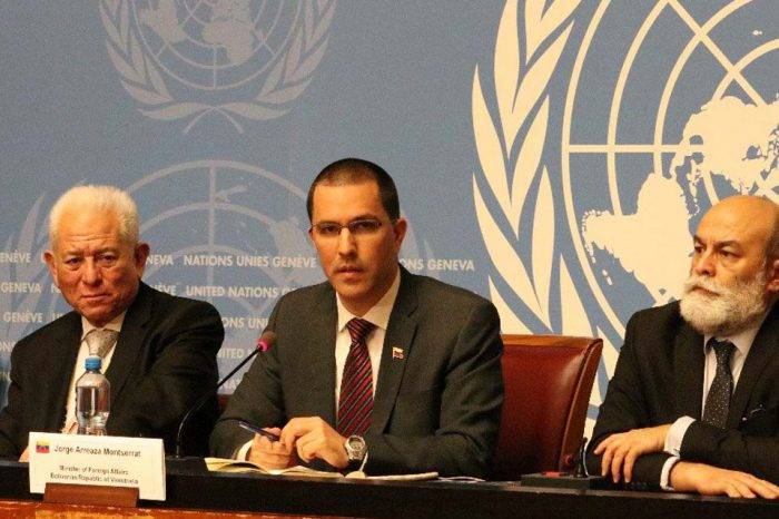 Jorge Arreaza Carlos Valero ONU
