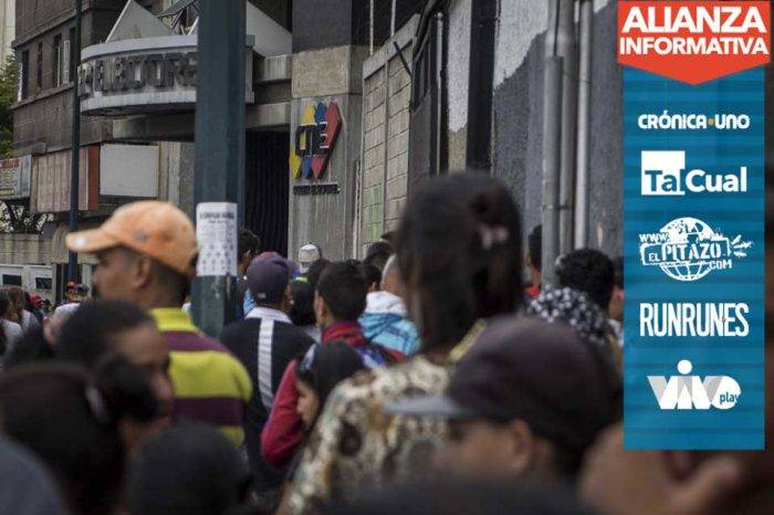 Registro Electoral CNE alianza