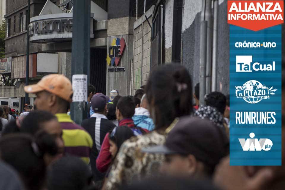 Registro Electoral CNE alianza