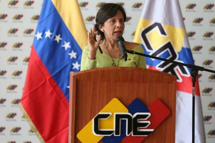 Sandra Oblitas CNE