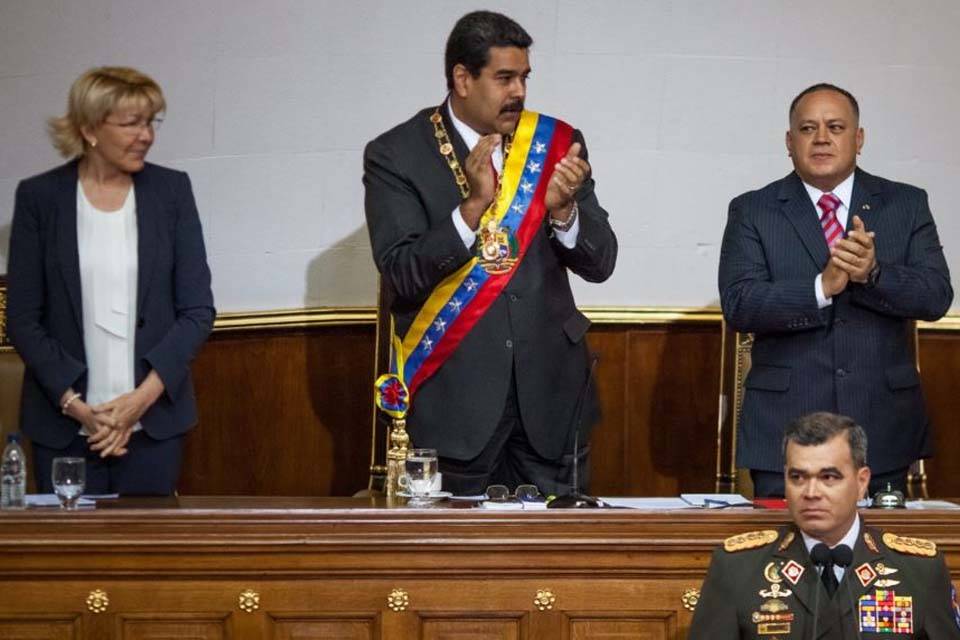 Luisa Ortega Díaz Diosdado Cabello Nicolás Maduro Vladimir Padrino López