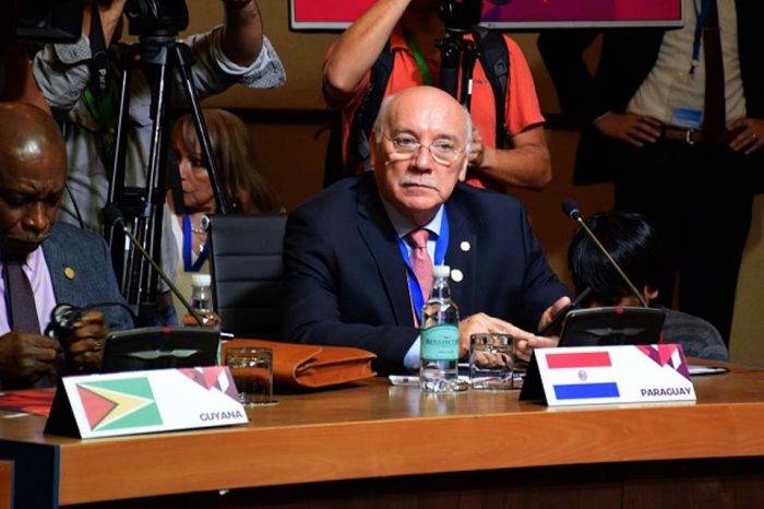 Eladio Loizaga canciller Paraguay