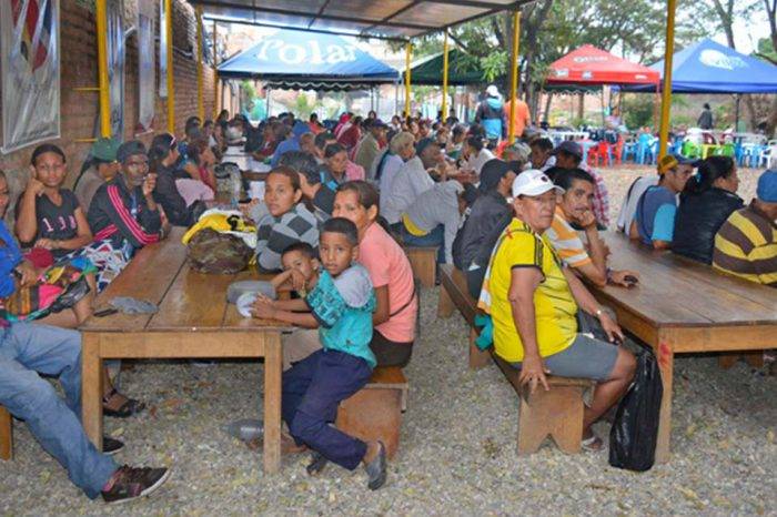 Centro para migrantes venezolanos en Cúcuta