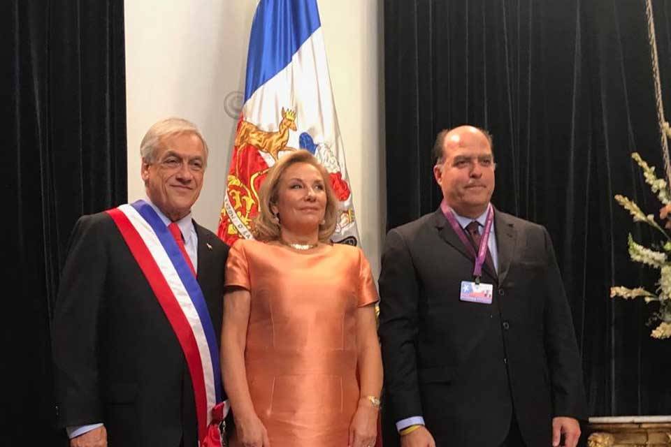 Julio Borges Sebastián Piñera