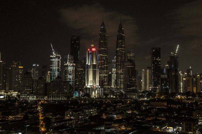 Kuala Lampur se unió a la hora del planeta