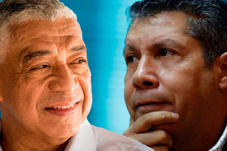 Claudio Fermín y Henri Falcón. Montaje: GV