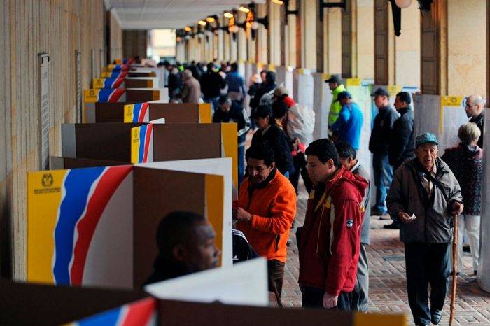 Elecciones colombianas. Colombia Foto: Tele Sur