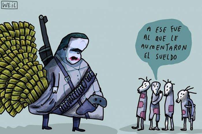 Ética y política. Ilustración: Roberto Weil