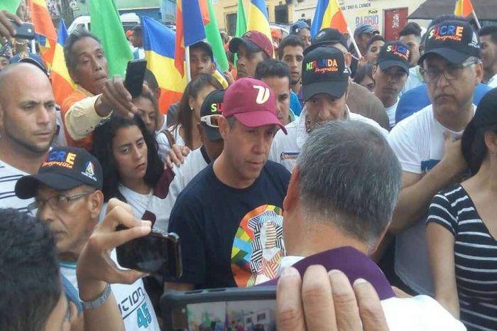 Henri Falcón bendición