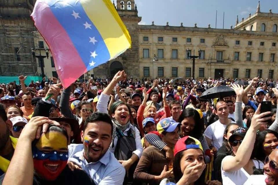 Venezolanos en Colombia