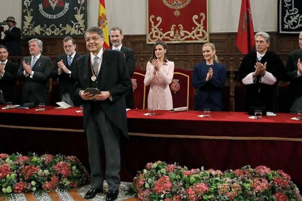 Sergio Ramírez recibe el premio Cervantes, abril de 2018