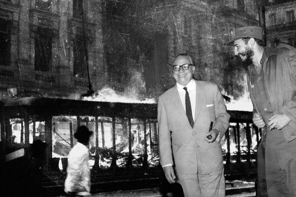 Bogotazo-Betancourt y Fidel. Montaje: GV