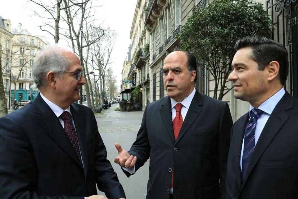 Julio Borges Antonio Ledezma Carlos Vecchio