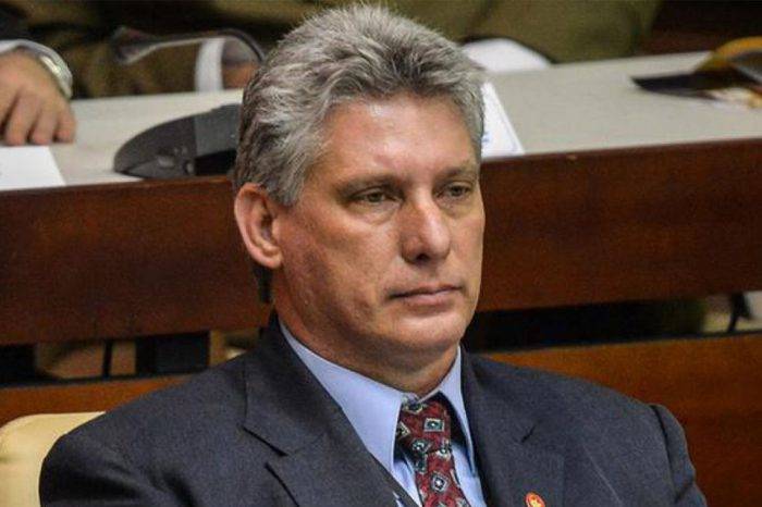 Miguel Díaz Canel. Presidente de Cuba