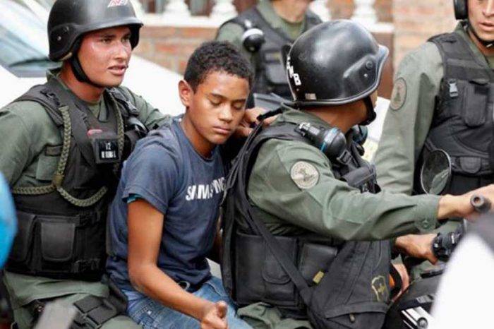 Menores de edad detenidos protestas 2017 ONU