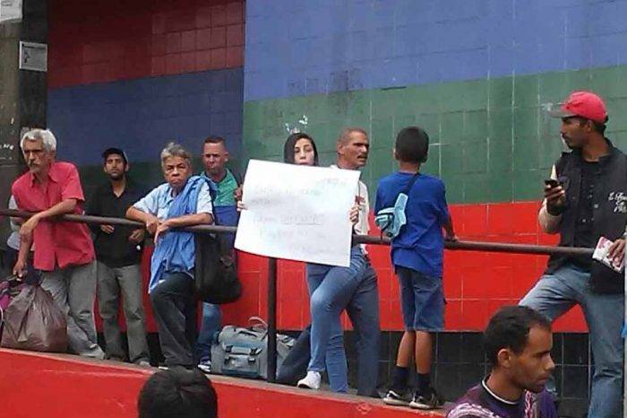 Protesta La Bandera