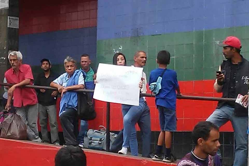 Protesta La Bandera