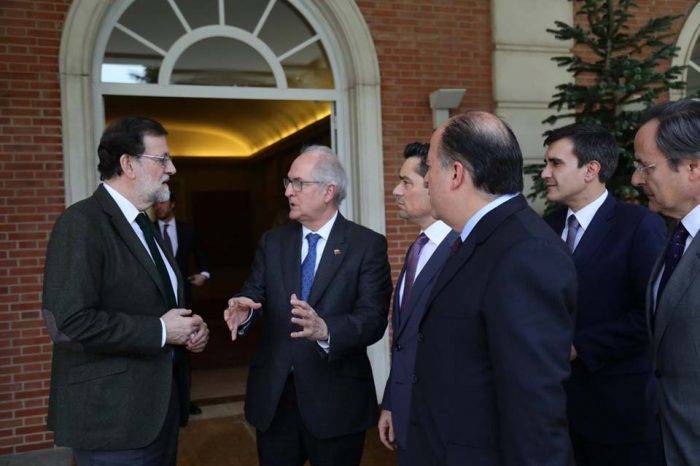 Mariano Rajoy Antonio Ledezma Julio Borges Carlos Vecchio