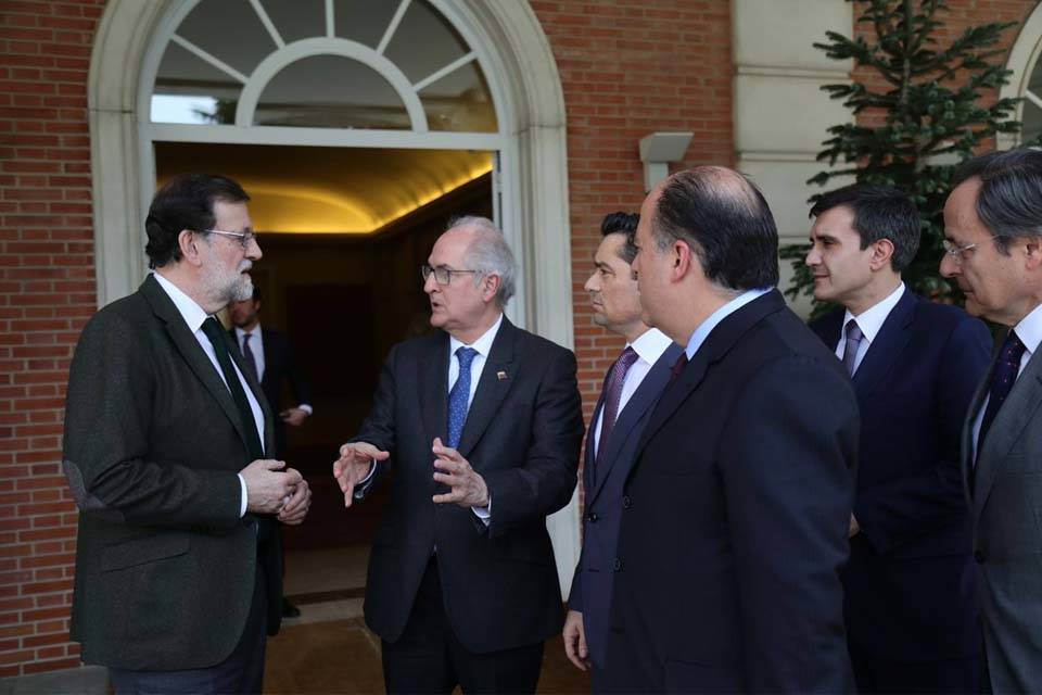 Mariano Rajoy Antonio Ledezma Julio Borges Carlos Vecchio