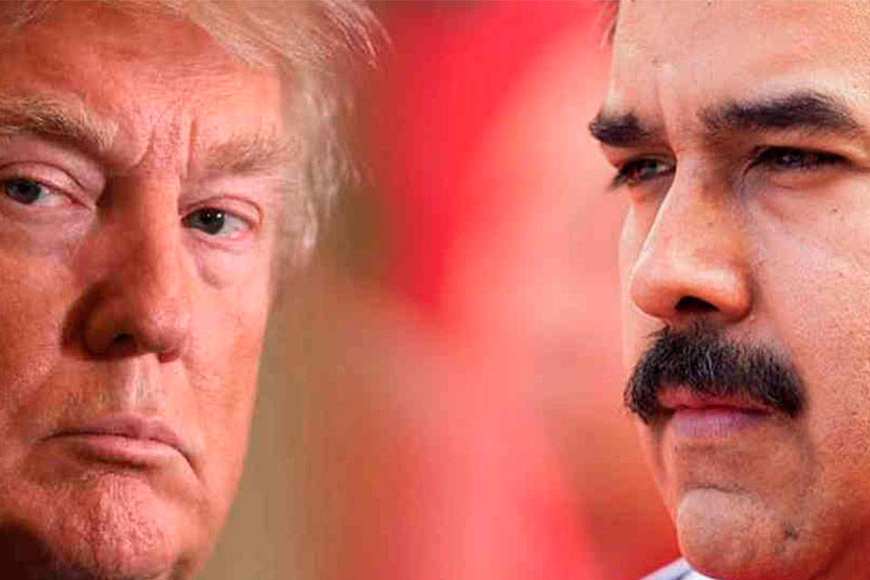 Trump y Maduro
