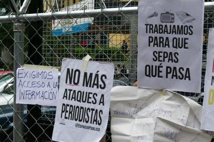 ataques a la prensa - relatores