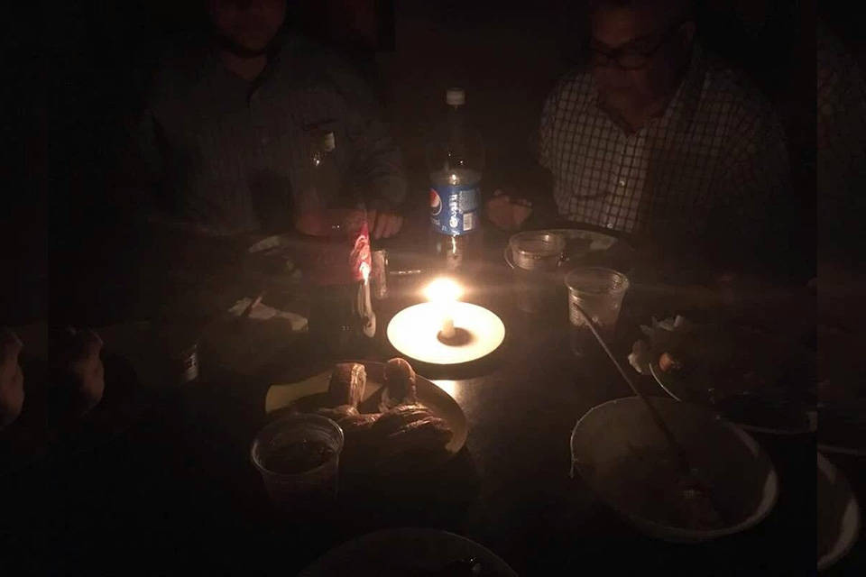 Sin electricidad en Lara - Bajón de electricidad