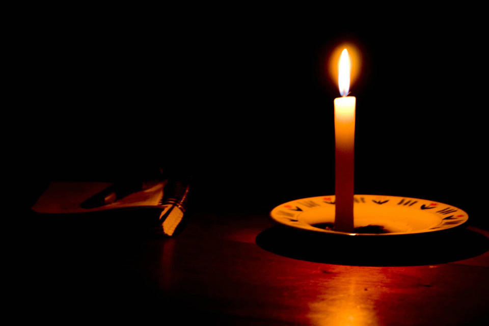 año escolar - sin luz - apagón