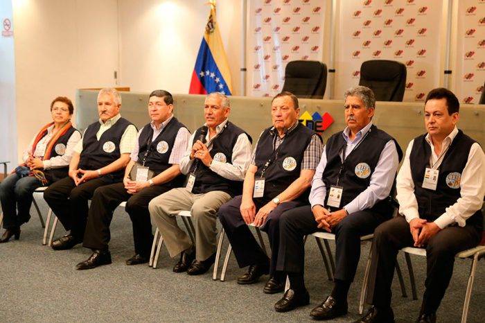 Acompañantes internacionales. Foto: Diario el Luchador