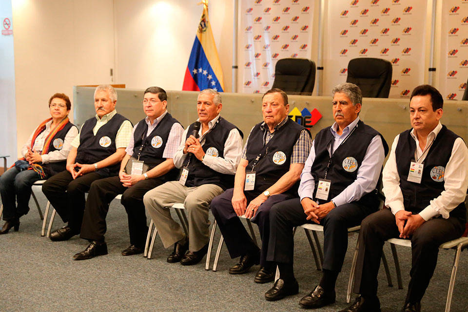 Acompañantes internacionales. Foto: Diario el Luchador