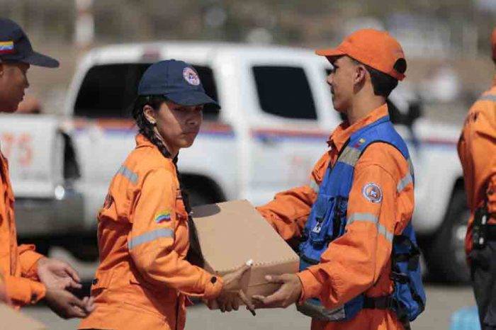 Ayuda humanitaria Protección Civil