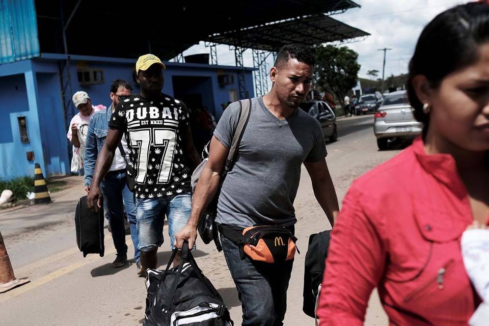 Venezolanos en Boa Vista