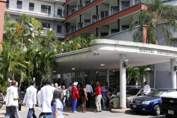 Hospital Universitario de Caracas. Foto: Fetrasalud