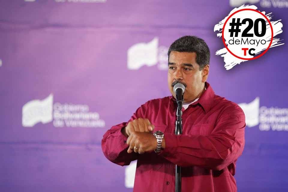 Nicolás Maduro 20 de mayo