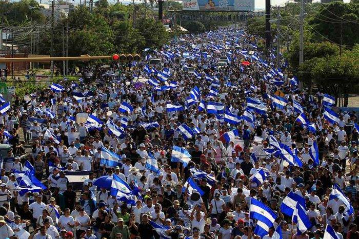 Protestas en Nicaragua. Foto: Univision.com
